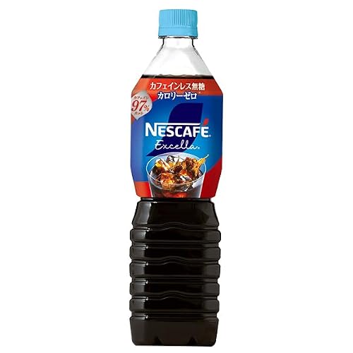 ネスレ ネスカフェ エクセラ ボトルコーヒー 無糖 900ml×24本 PET (缶